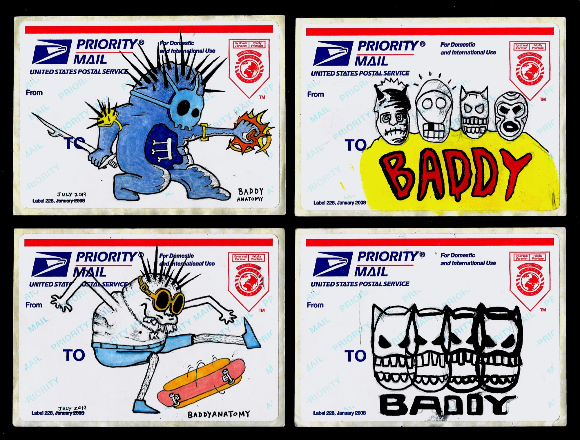 Baddy Anatomy — USPS