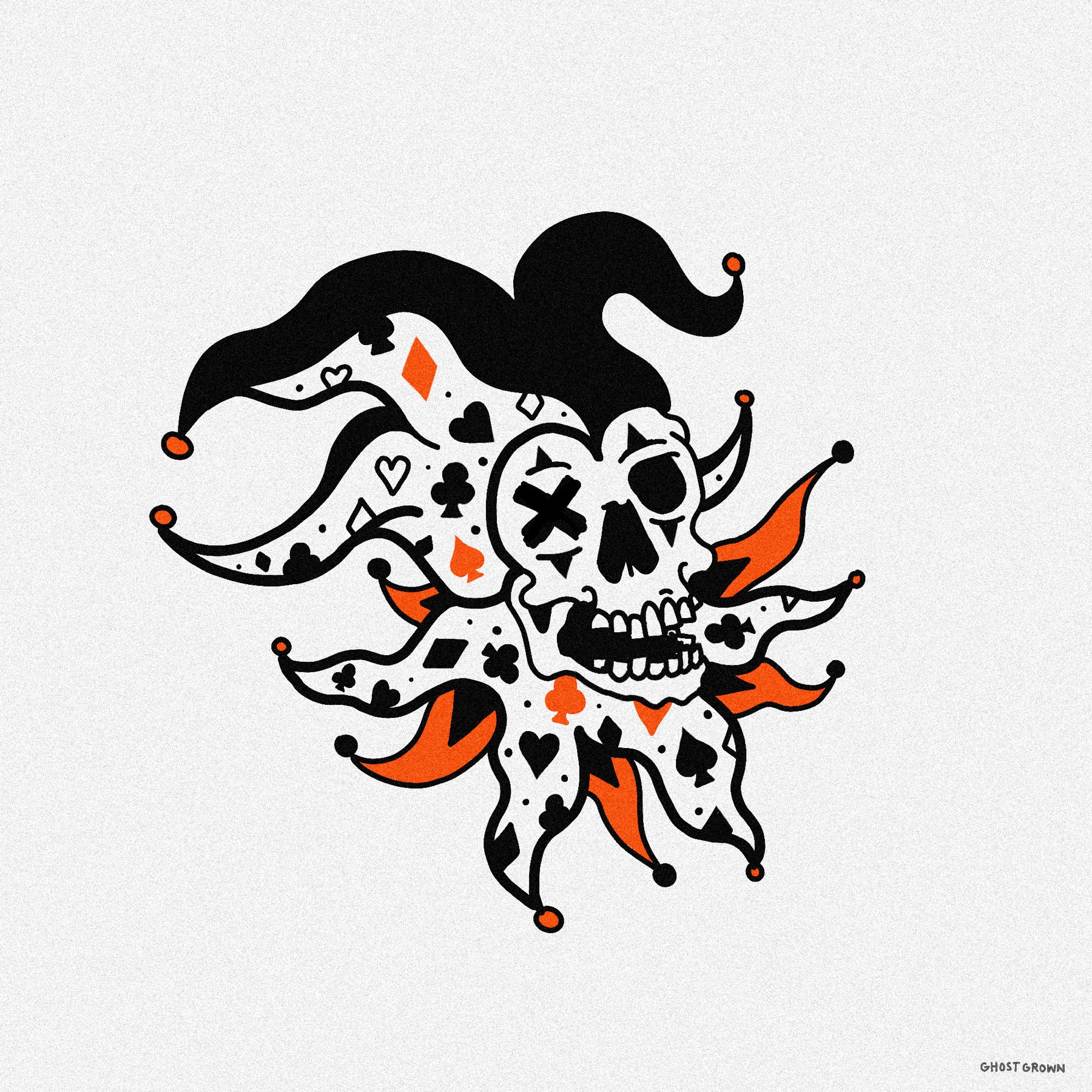 Joker Skull