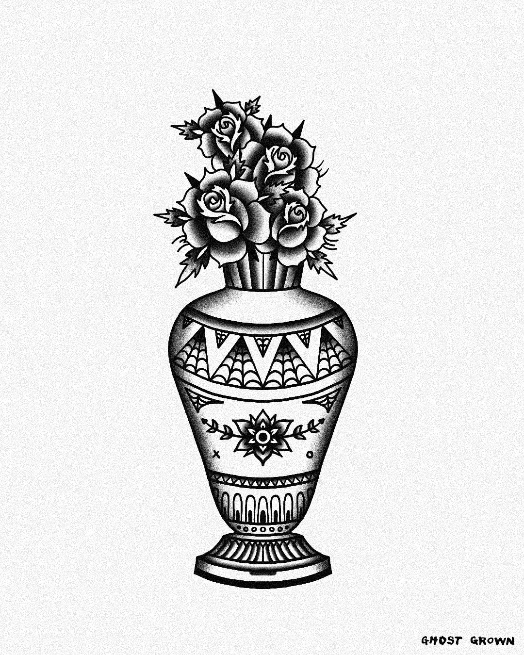 Vase tattoo