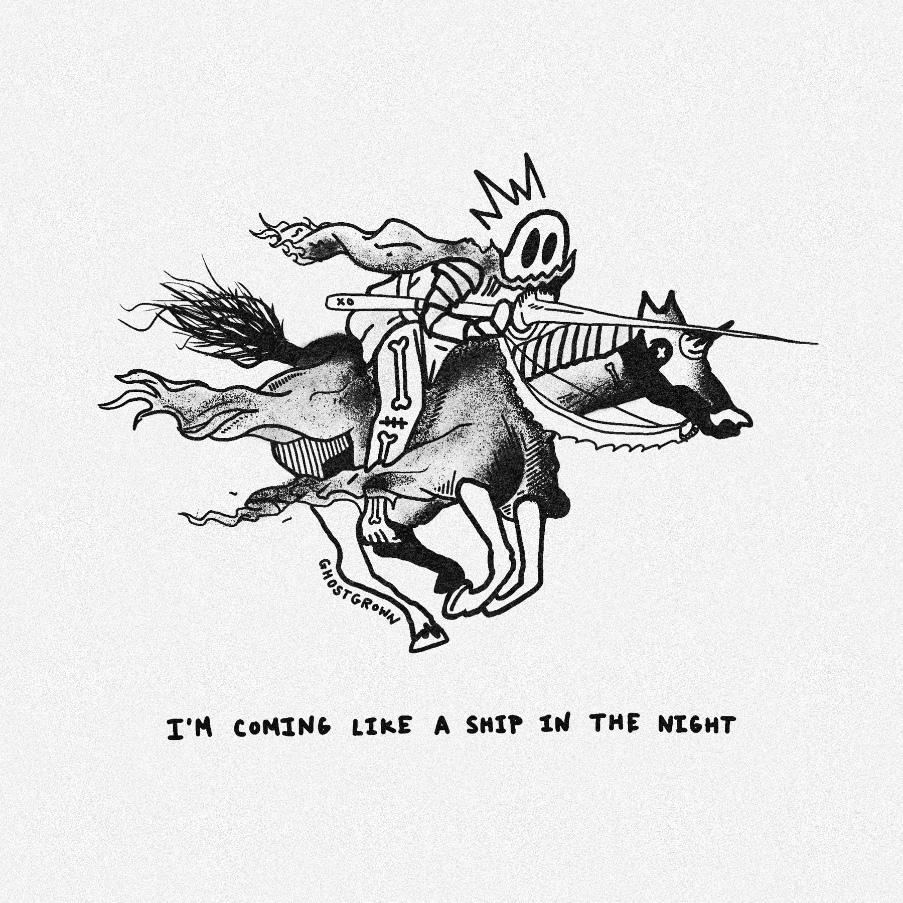 I'm Coming Like A Ship In The Night